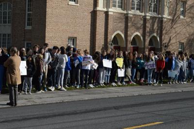 HRMS students join national walkout
