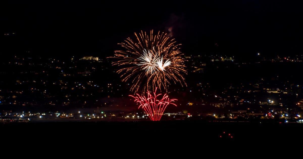 The Dalles fireworks