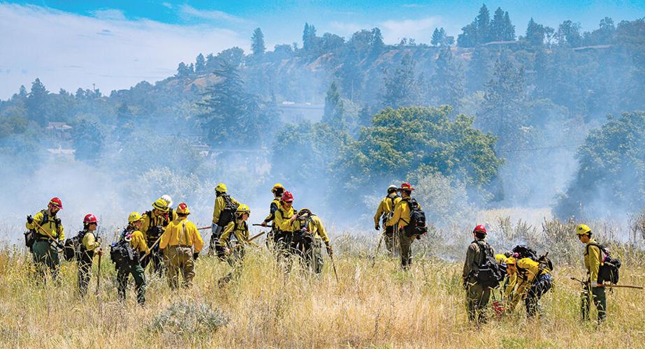 The Dalles fire training