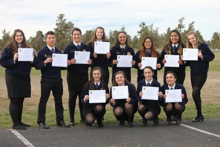 Gaby Santa Cruz elected to State FFA