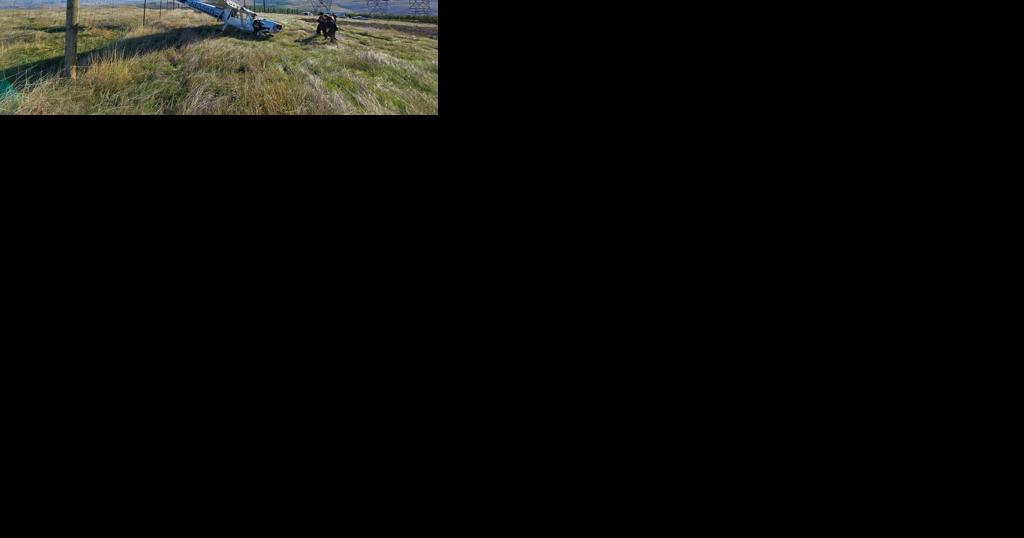Plane crash damages line - Vimarsana News
