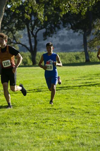 Bridgette Nelson cross country invite in The Dalles
