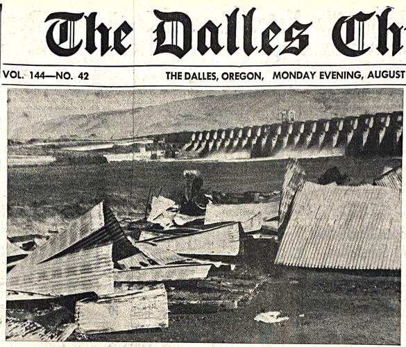 Lone Pine Fire The Dalles history