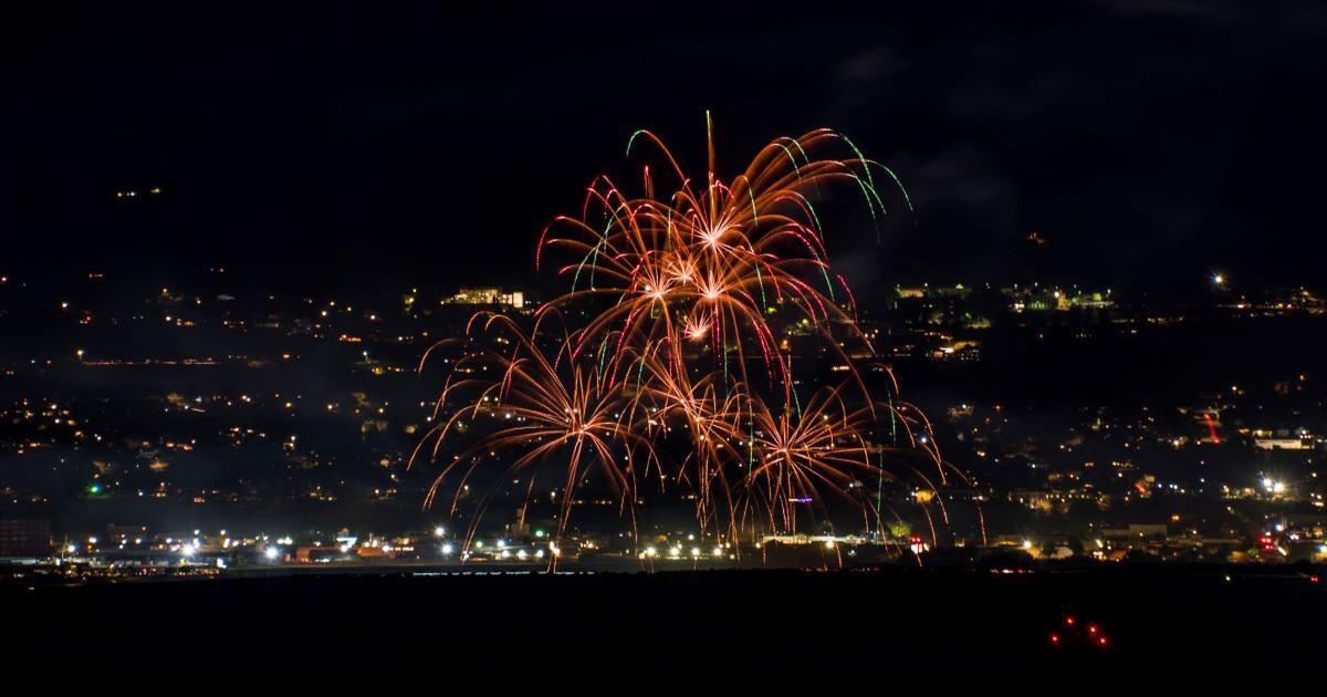 The Dalles fireworks