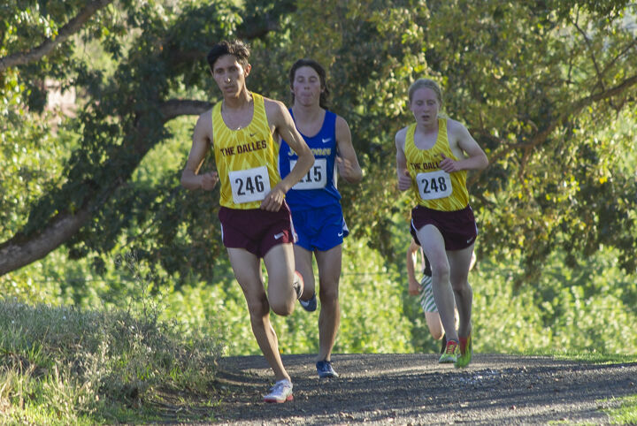 Bridgette Nelson cross country invite in The Dalles