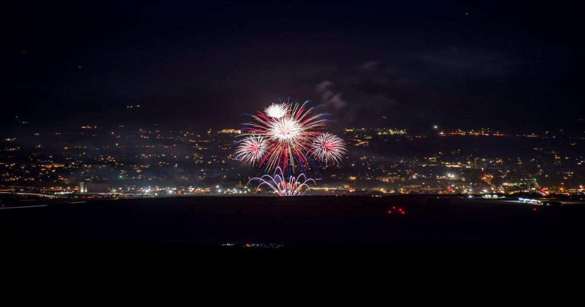 The Dalles fireworks