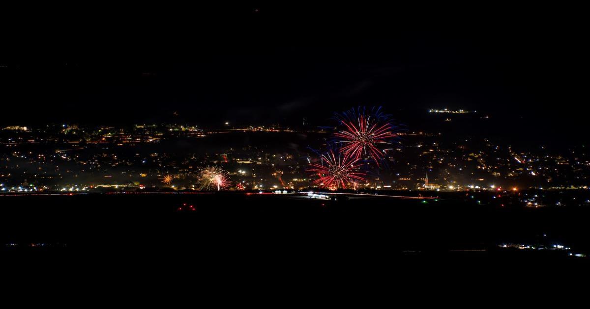 The Dalles fireworks