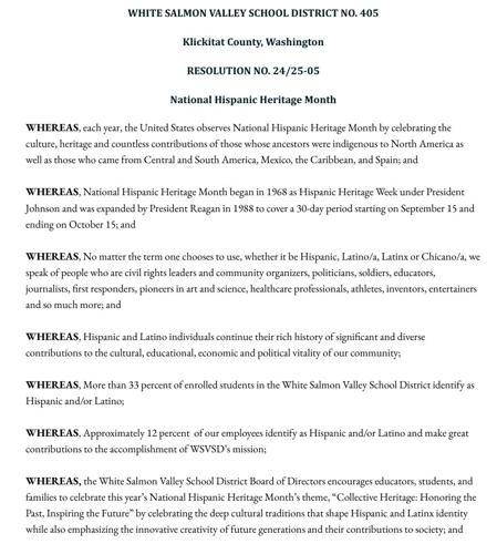 White Salmon Valley School District