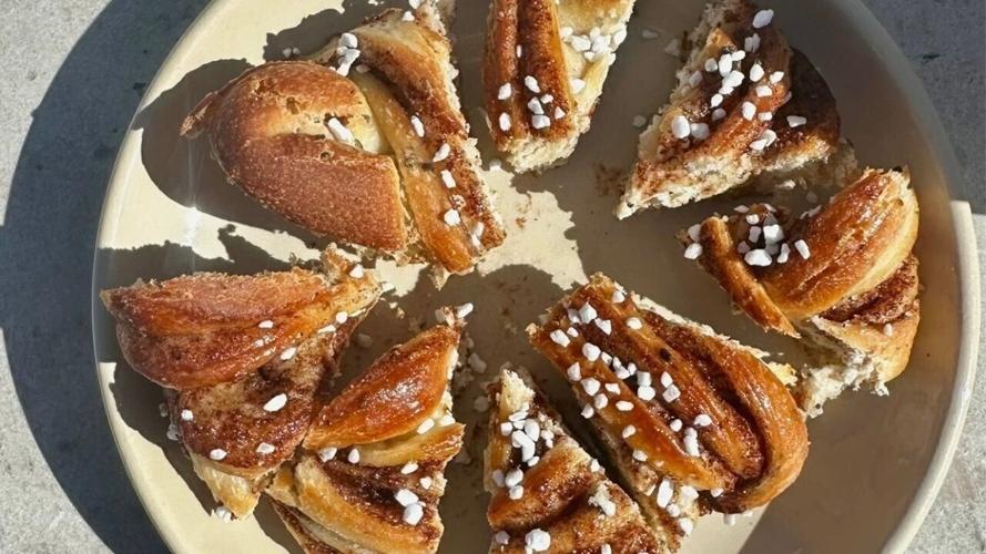 Cardamom Bun at Själsö Bageri