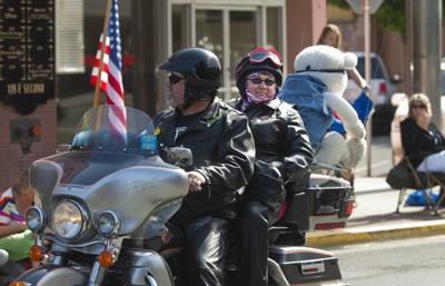 Bikers bring Teddy Bears along for the festival ride