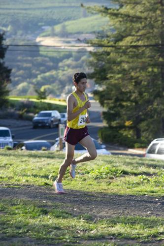 Bridgette Nelson cross country invite in The Dalles