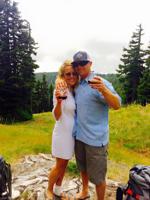 Holt and Veitch marry on the Timberline trail