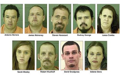 MINT action nets nine arrests in gorge