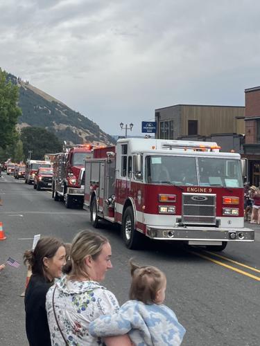 Fourth of July parade in White Salmon