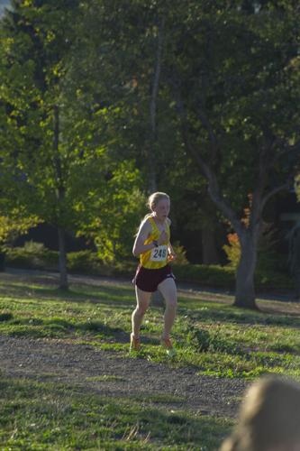 Bridgette Nelson cross country invite in The Dalles