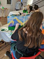 ‘Glo & Joy Art’ provides classes to Next Door Gorge Youth Mentoring Program participants