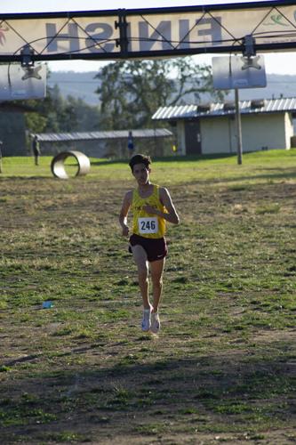 Bridgette Nelson cross country invite in The Dalles