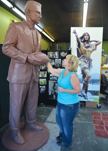 Sculptor Heather Soderberg-Greene forges a love of the Gorge as she transforms as an artist