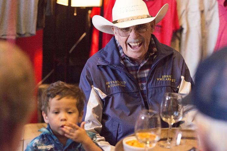 Celebrating 101: Centenarian saddles up for a birthday ride