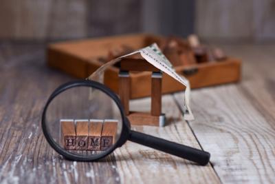 Home savings , loan and banking concept with space for text