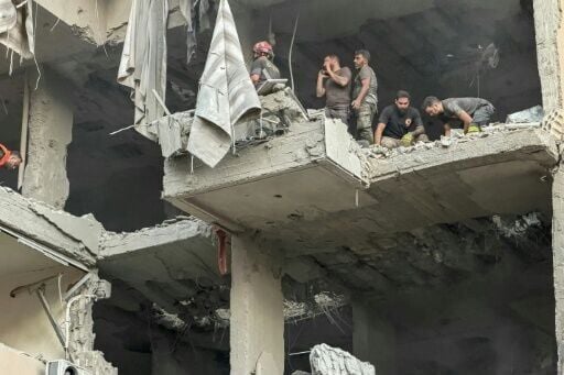 The strike hit a residential building in southern Beirut