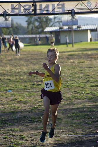 Bridgette Nelson cross country invite in The Dalles