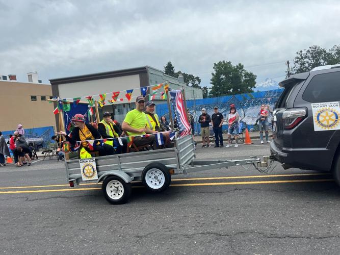 Fourth of July parade in White Salmon