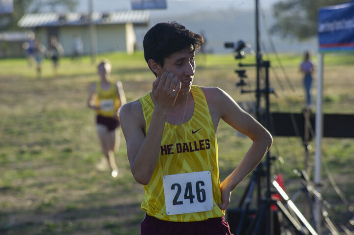 Bridgette Nelson cross country invite in The Dalles