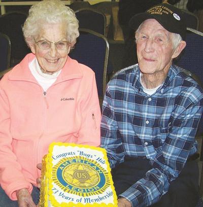 American Legion Recognizes Bugs Hill for 73 Years of Service