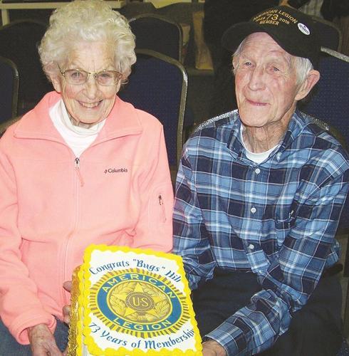 American Legion Recognizes Bugs Hill for 73 Years of Service
