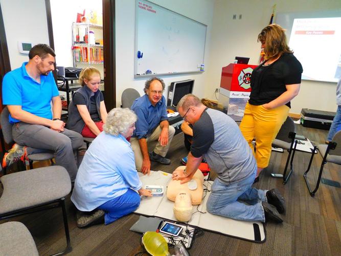 ‘Train the trainer’ CPR time