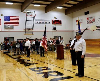 Columbia High Observes Veterans Day