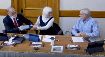 Wasco County Commissioner Kathy Schwartz