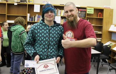 Student recognized for sportsmanship