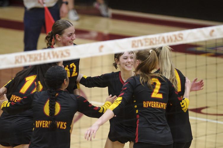 The Dalles volleyball versus Crook County