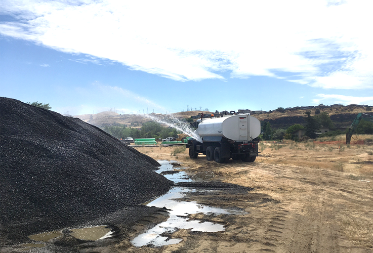 Subdivision work begins