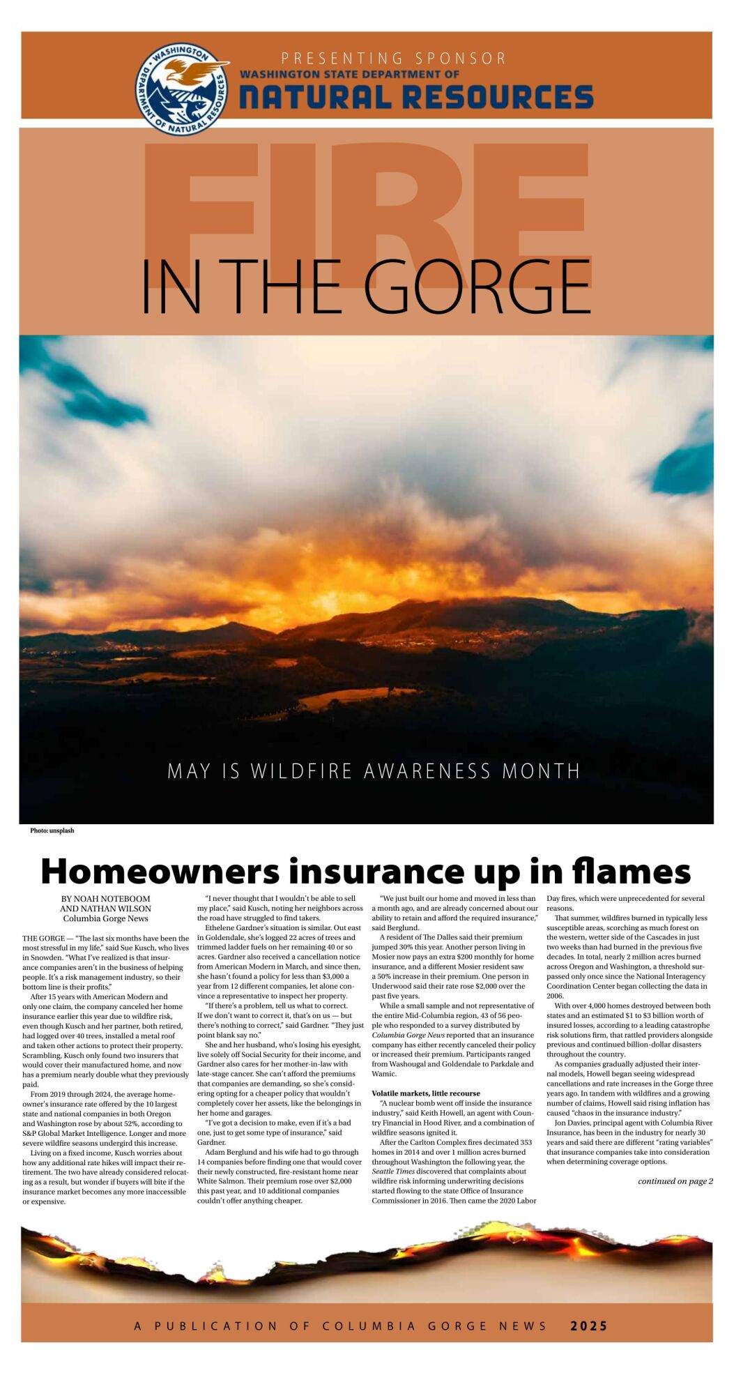 Fire in the Gorge 2025