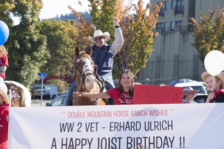 Celebrating 101: Centenarian saddles up for a birthday ride