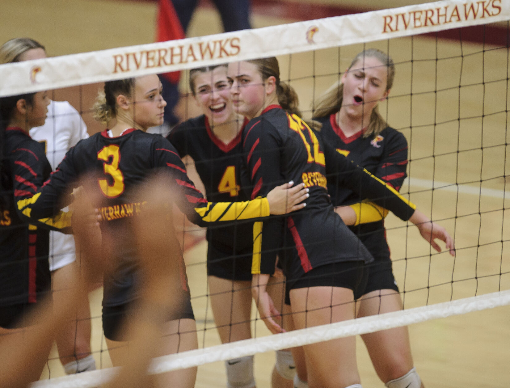 The Dalles volleyball versus Crook County