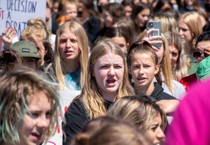 Students rally in Hood River