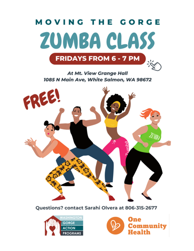 Zumba Class Poster - Zumba year 2 ENGLISH