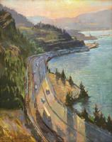 Plein Air artists capturing light, vistas of the Gorge