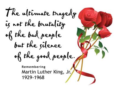 Editorial: America should heed King’s words