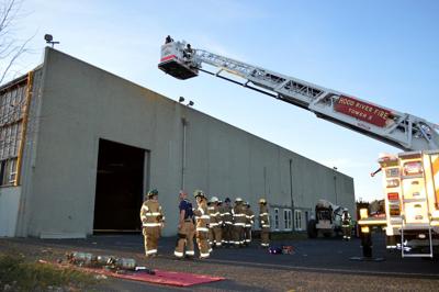 Fire drill finale sends off Expo Center