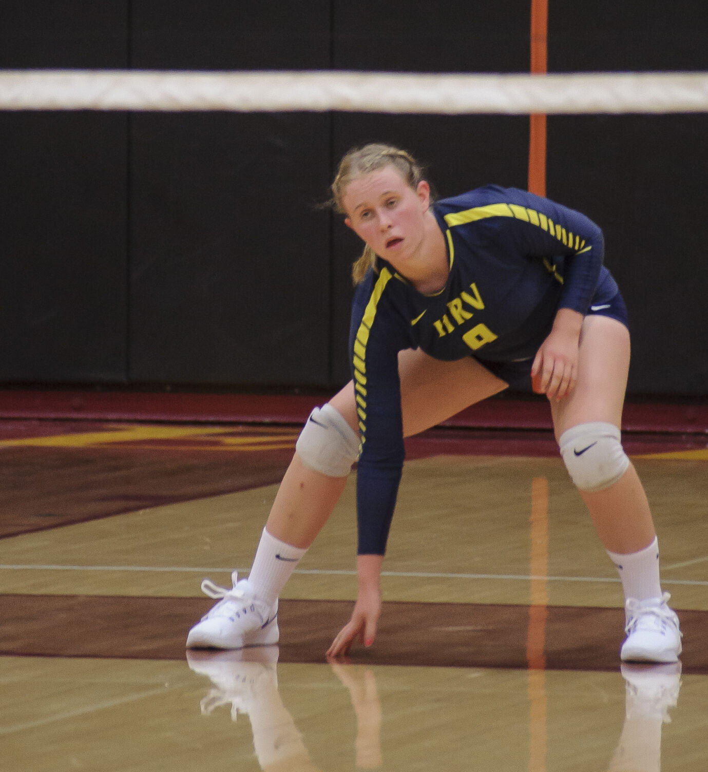 The Dalles volleyball versus Hood River