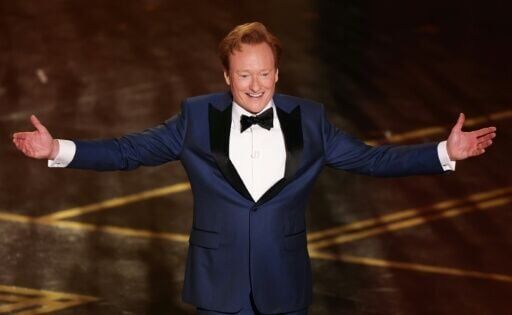 Oscars host Conan O'Brien offered the usual mix of quips and heartfelt thoughts