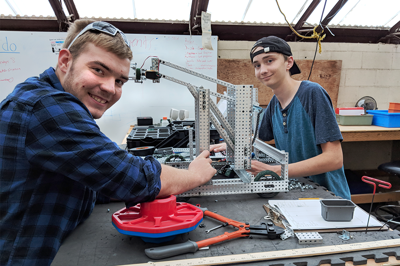 TD hosts robotics tourney