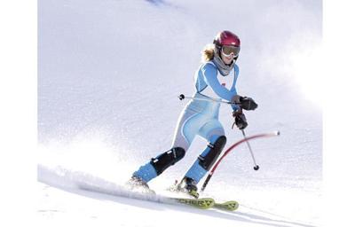 T-Dub skiers shredding the field
