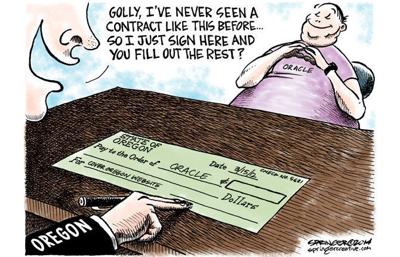 Editorial cartoons from March 27