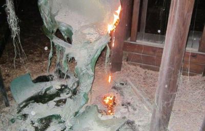 Slide fire case ends